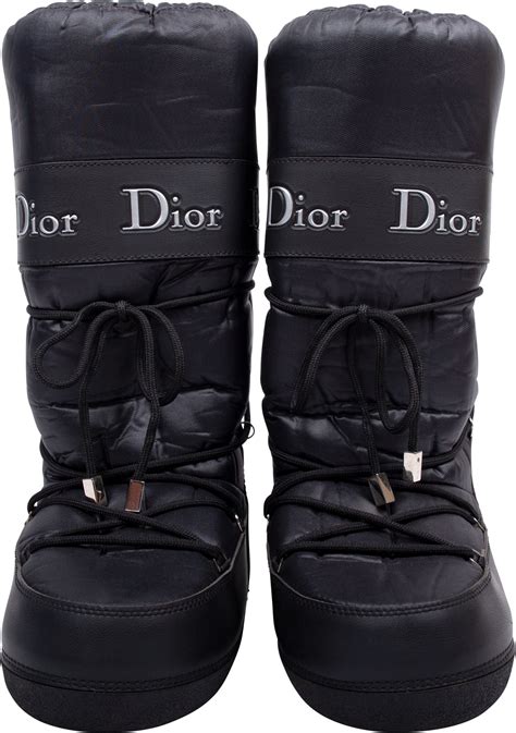 moon boot x dior|dior chunky boots.